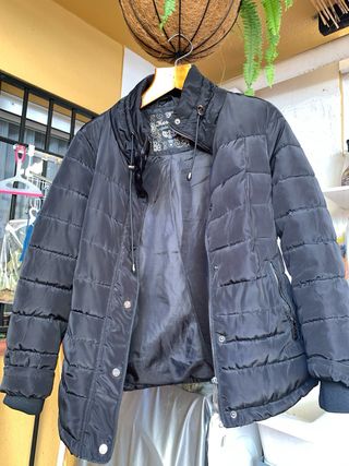 Anorak Mujer Talla M Negro