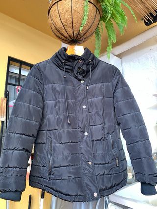 Anorak Mujer Talla M Negro