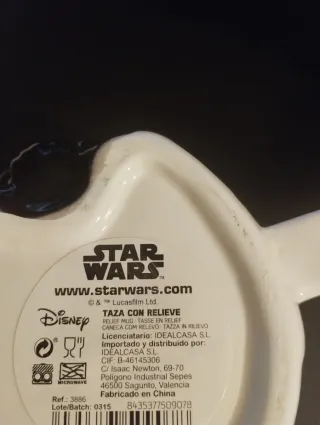 Taza 3D Star Wars Stormtrooper
