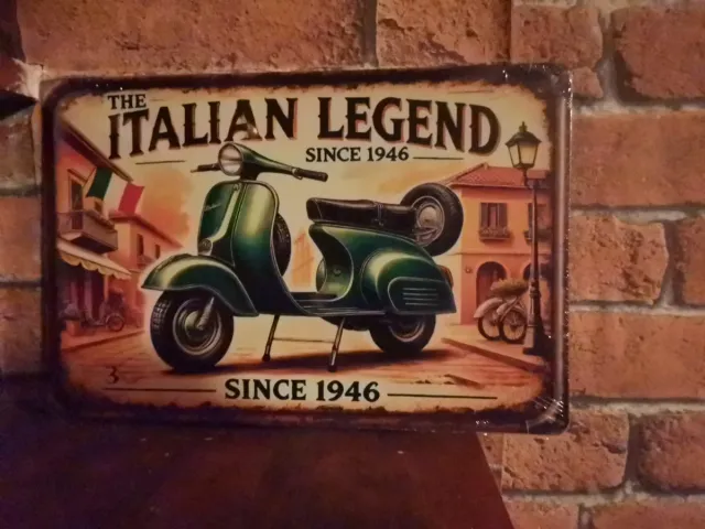 Placa Decorativa The Italian Legend