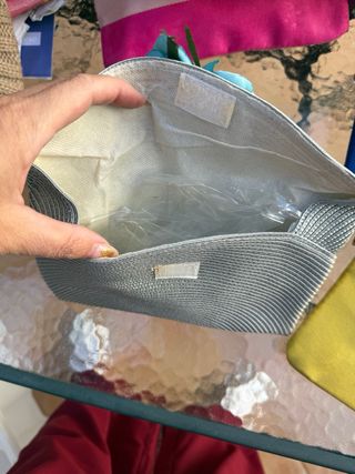 Pack bolsos gris y verde azulado