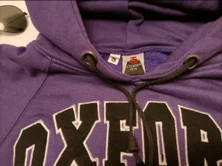 Sudadera Oxford University Morada