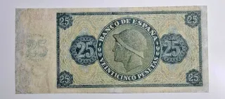 25 Pesetas 1936 Serie C038