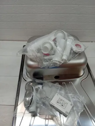 Fregadero cocina acero