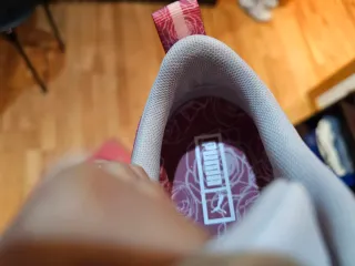 Puma Mayze Leather Platform Mujer