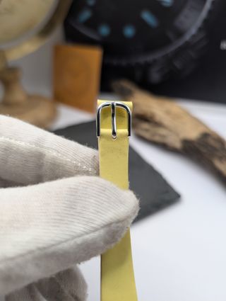 Cinturino Citizen NOS Giallo 13mm Pel