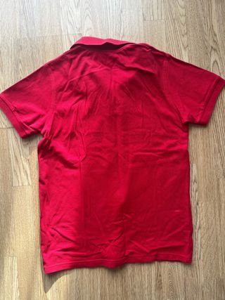 Polo Lacoste Rojo Talla M