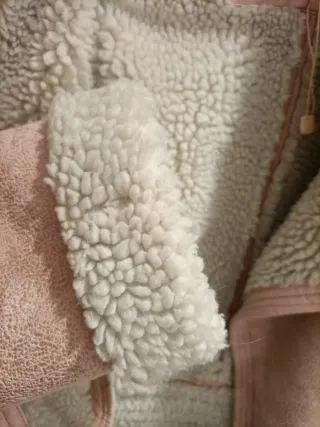 Cazadora rosa MD'M con borreguito