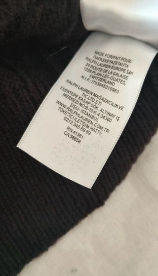 Sudadera Polo Ralph Lauren Negra