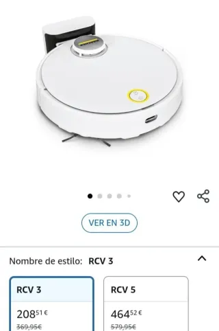 Robot aspirador Kärcher RCV 3