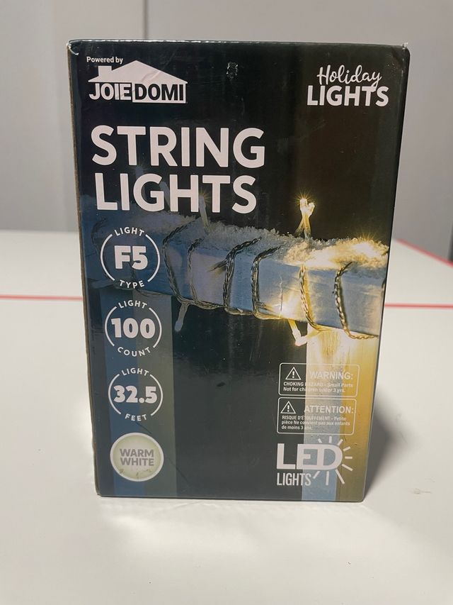 Luzes LED de Natal Joie Domi 100un 10m Branco C