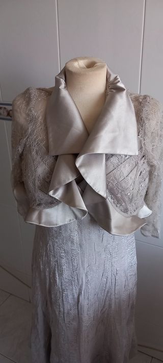 Conjunto fiesta chaqueta y vestido T.46