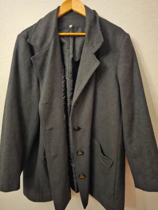 Americana gris hombre