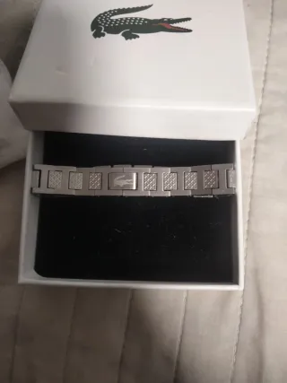 Pulsera Lacoste Plata