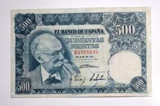 500 Pesetas 1951 Serie B276