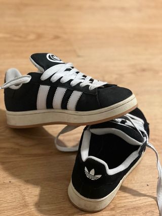 Adidas Bambas Negras y Blancas