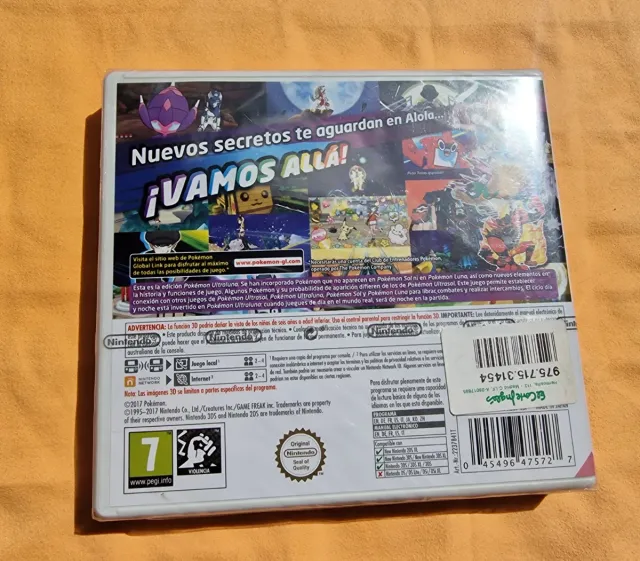 Pokémon Ultra Luna Nintendo 3DS
