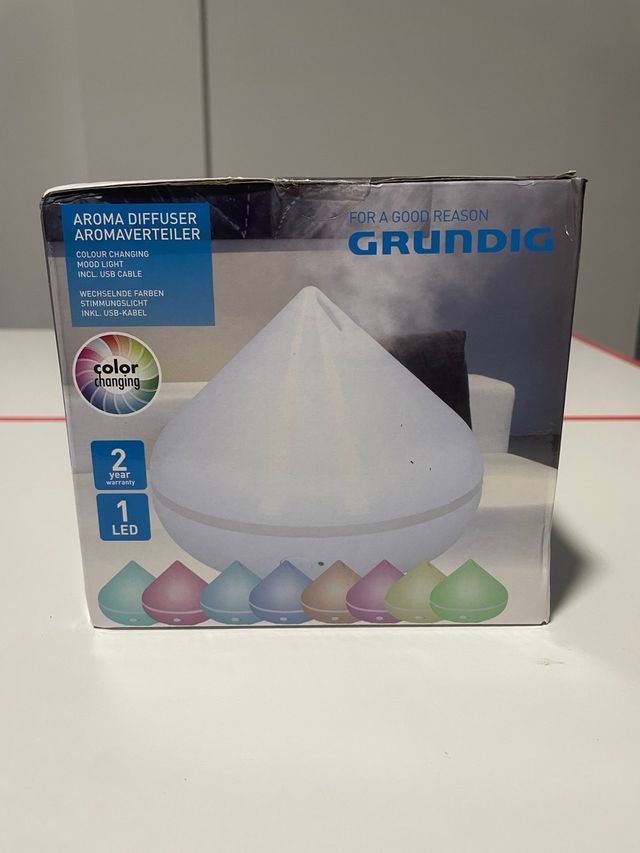 Difusor de Aroma Grundig LED com Mudança de Cor