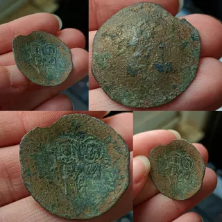 Moneda Bizantina Romana Antigua