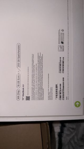 MacBook Air 15 M4 Chip 16GB 256GB