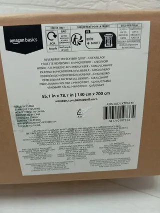 Edredón de Microfibra 140 x 200 cm