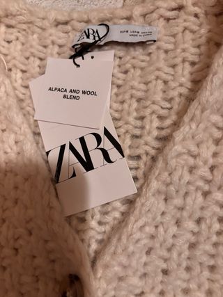 Jersey de punto blanco