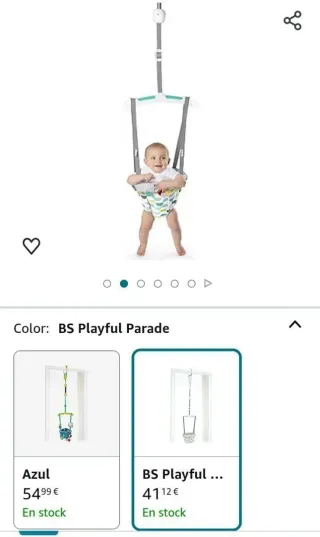 Parade Saltador de Puerta para Bebé