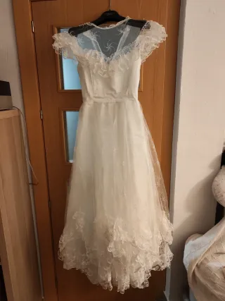 Vestido de Novia Vintage Pronovias Blanco