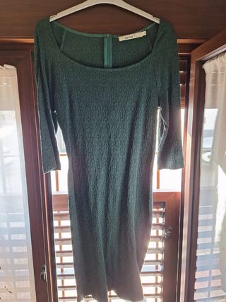 Vestido verde nora.z evento talla M