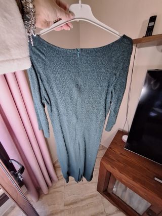 Vestido verde nora.z evento talla M