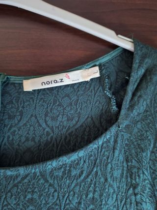 Vestido verde nora.z evento talla M