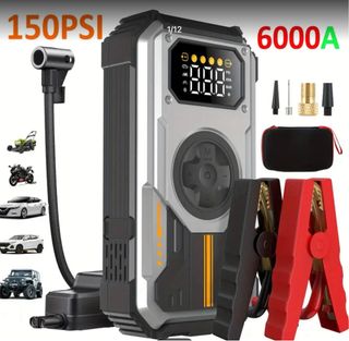 Arrancador Coche 6000A 150PSI