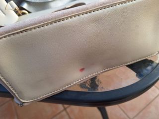 Bolso Beige y Rosa Corazón