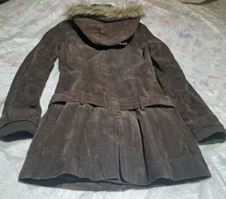 ABRIGO/CHAQUETÓN TRES CUARTOS PIEL