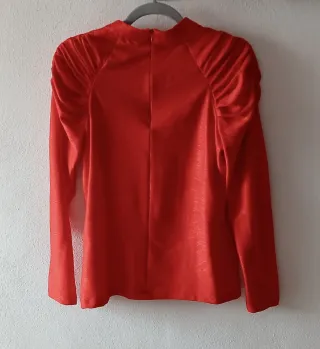 Camiseta Savida manga larga mujer roja
