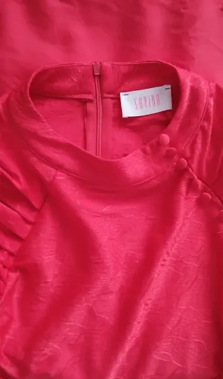 Camiseta Savida manga larga mujer roja