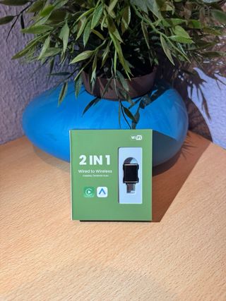 Convertidor CarPlay Inalámbrico Bluetooth y Wifi.