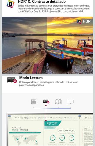 Monitor LG 4K + Altoparlanti