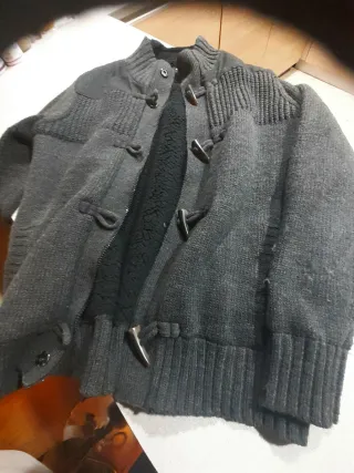 Chaqueta gruesa invierno felpa interior