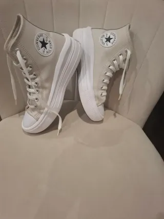 Zapatillas Converse Beige Talla 38 Mujer