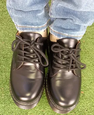 Zapatos negros plataforma 38