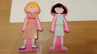 Juego magneto dress Amanda & Caroline