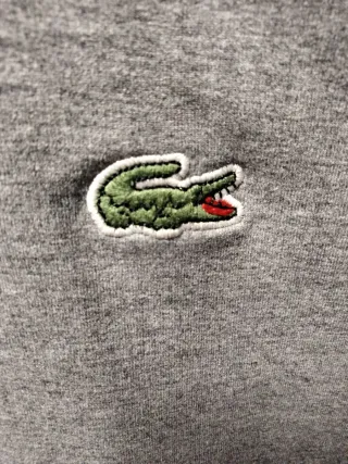 Sudadera Gris Lacoste