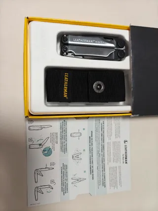 Leatherman Wave plus black and silver