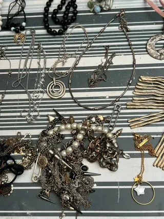 Grande lote de joyas variadas