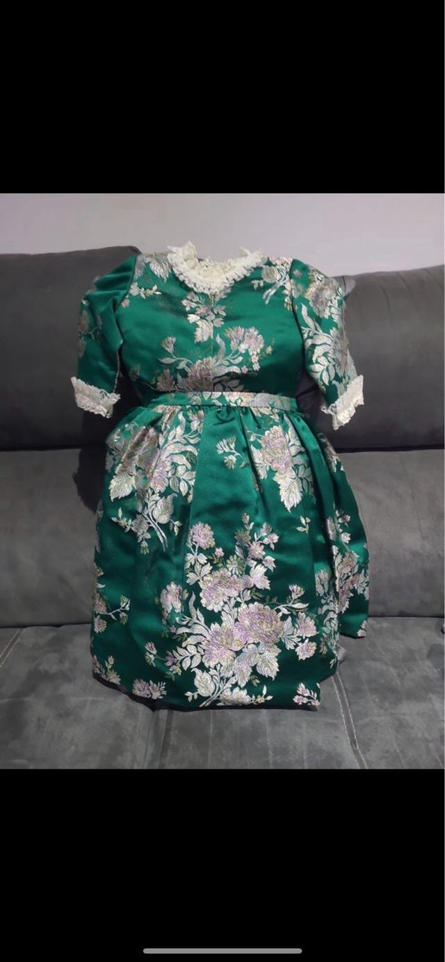 Traje de fallera niña 2 años