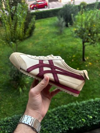 Onitsuka Tiger Beige/Rojo