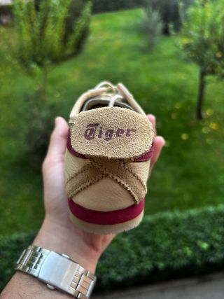 Onitsuka Tiger Beige/Rojo
