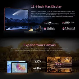 Tablet Teclast T65 Plus Roja