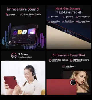 Tablet Teclast T65 Plus Roja